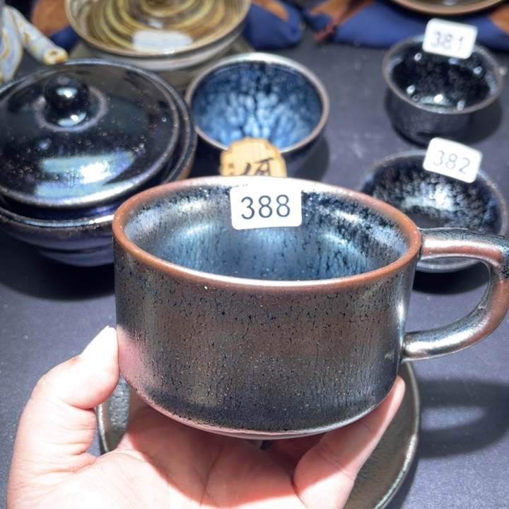 茶盏蔡起起建盏茶器388