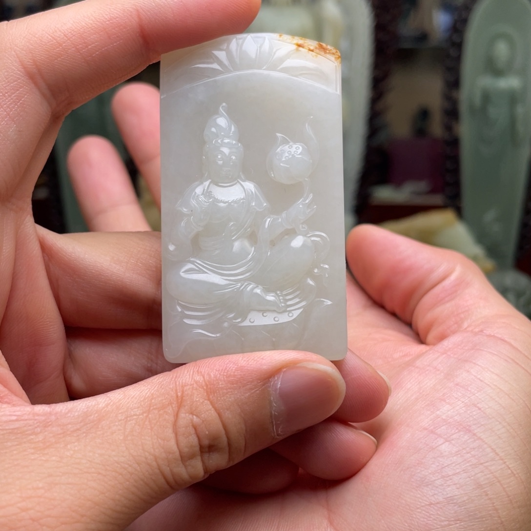 和田玉未镶嵌摆件