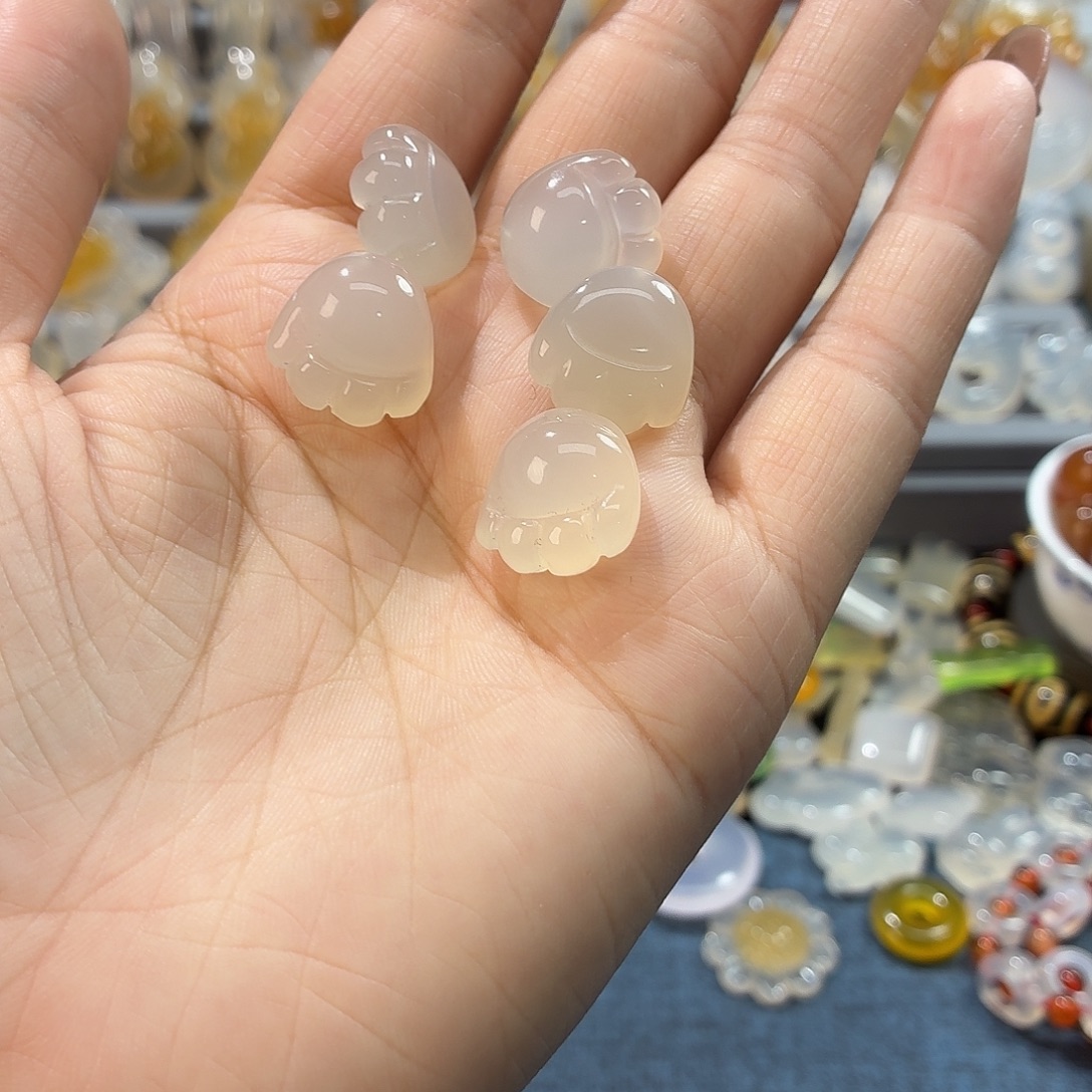 玛瑙/玉髓未镶嵌颈饰