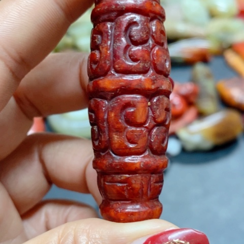 紫金钵盂菩提吊坠