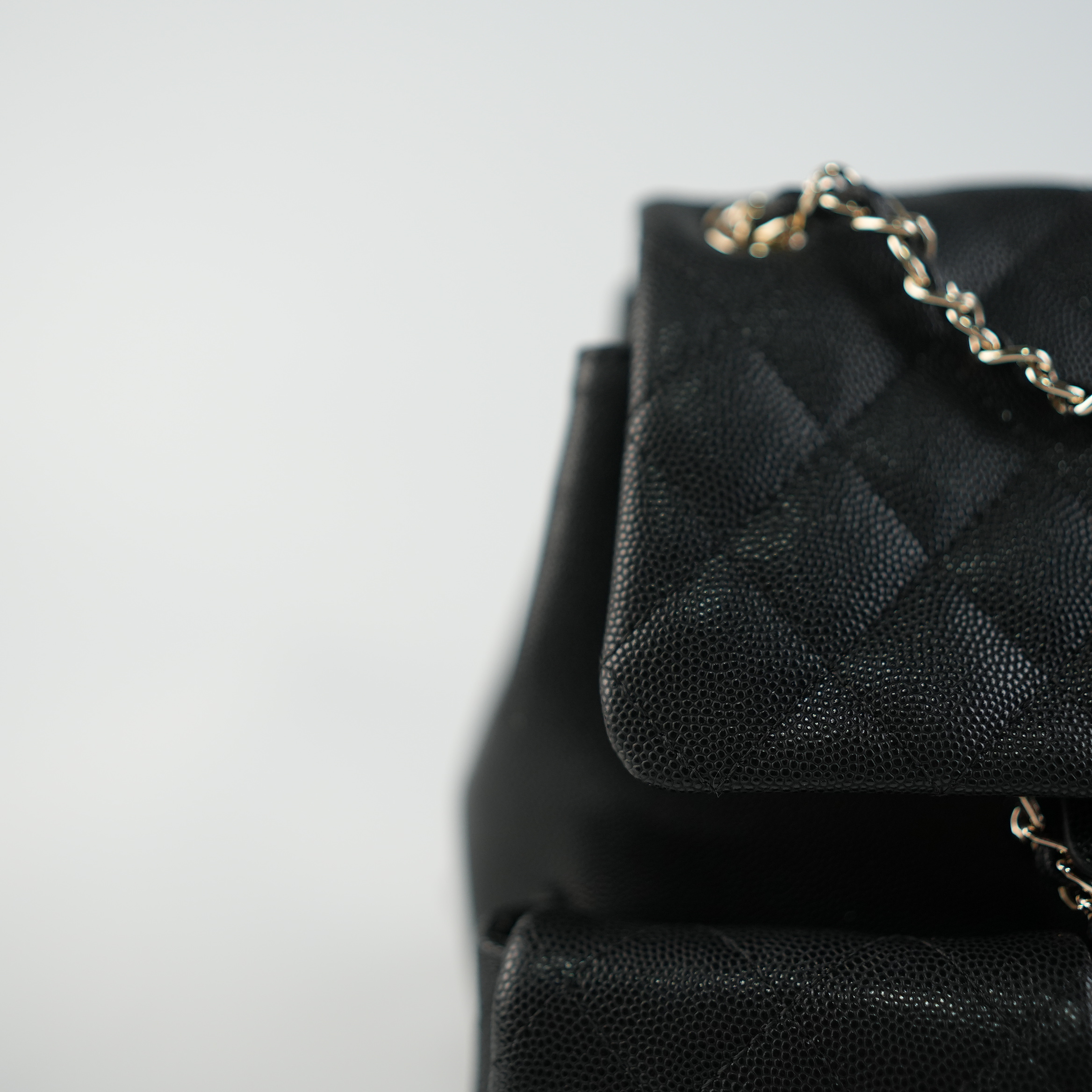 匠人乔皮具【鱼子酱链条双肩包】真皮百搭女士潮流双肩包