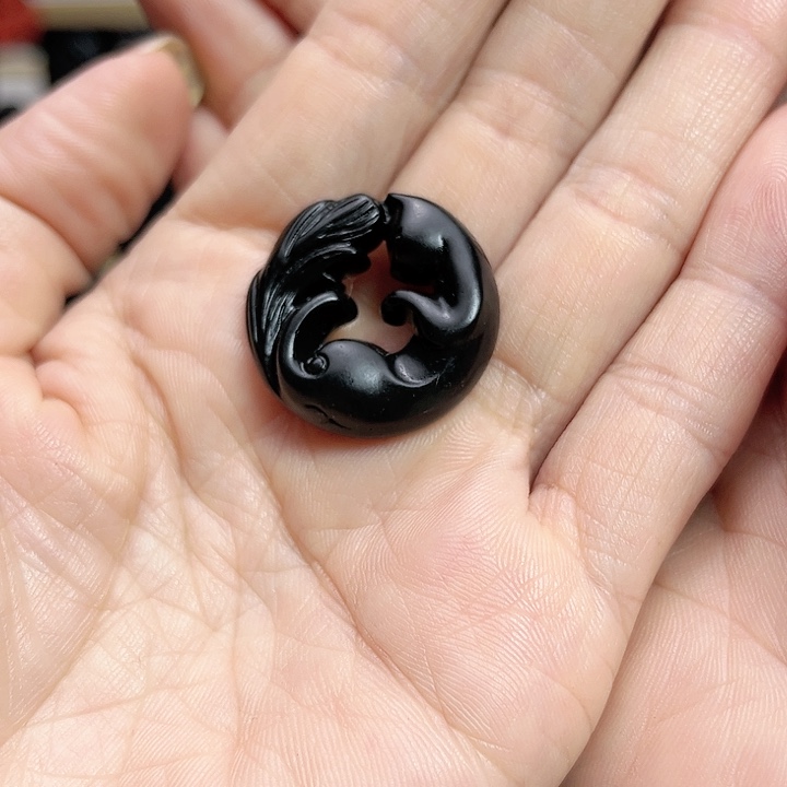 和田玉手链未镶嵌风九