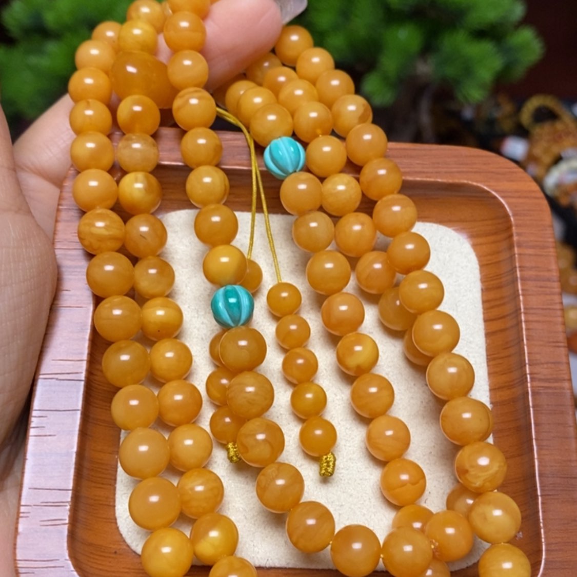 【闪购商品】手链蜜蜡未镶嵌手串