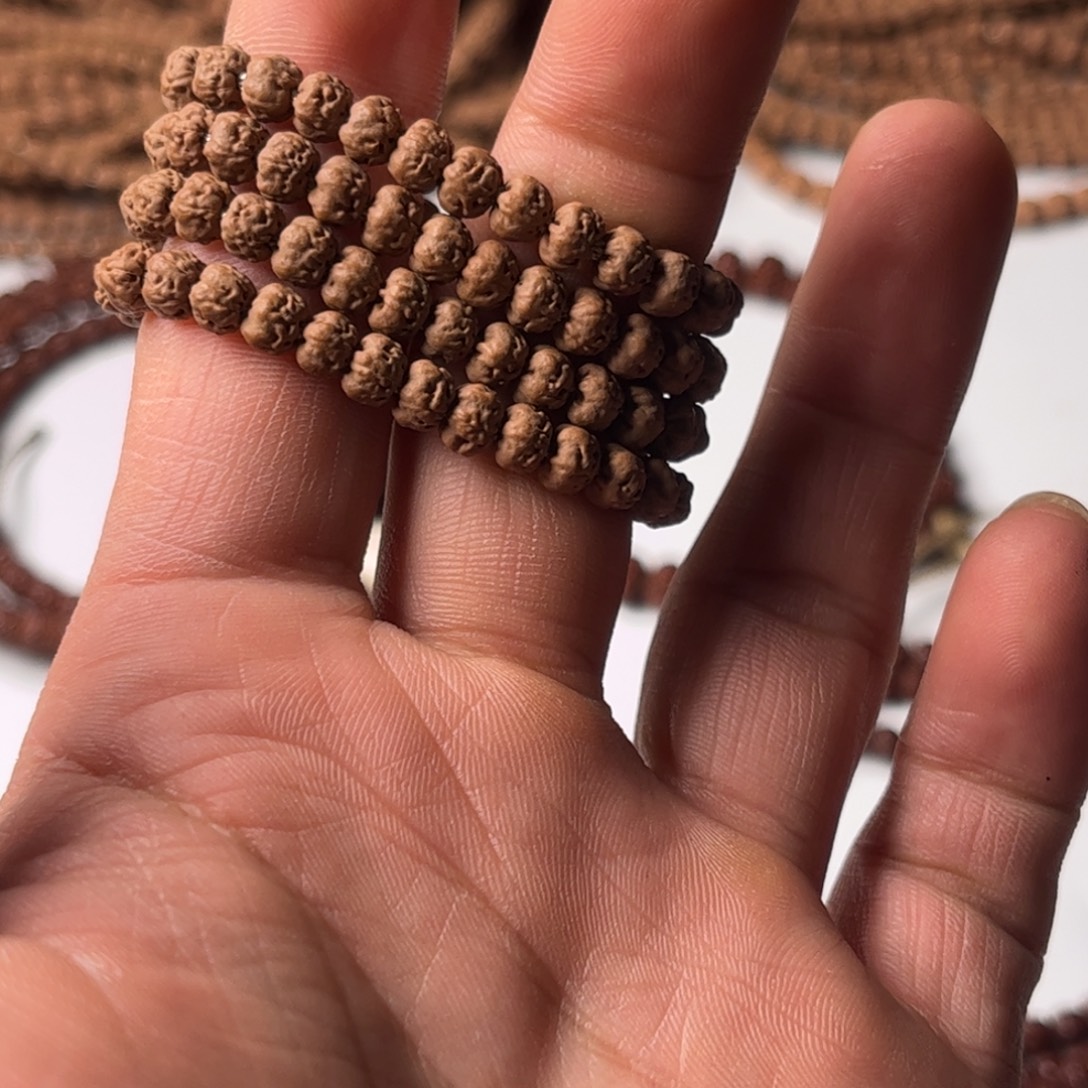 等***姐吊坠文玩核桃原桩佛手手持单圈5.5