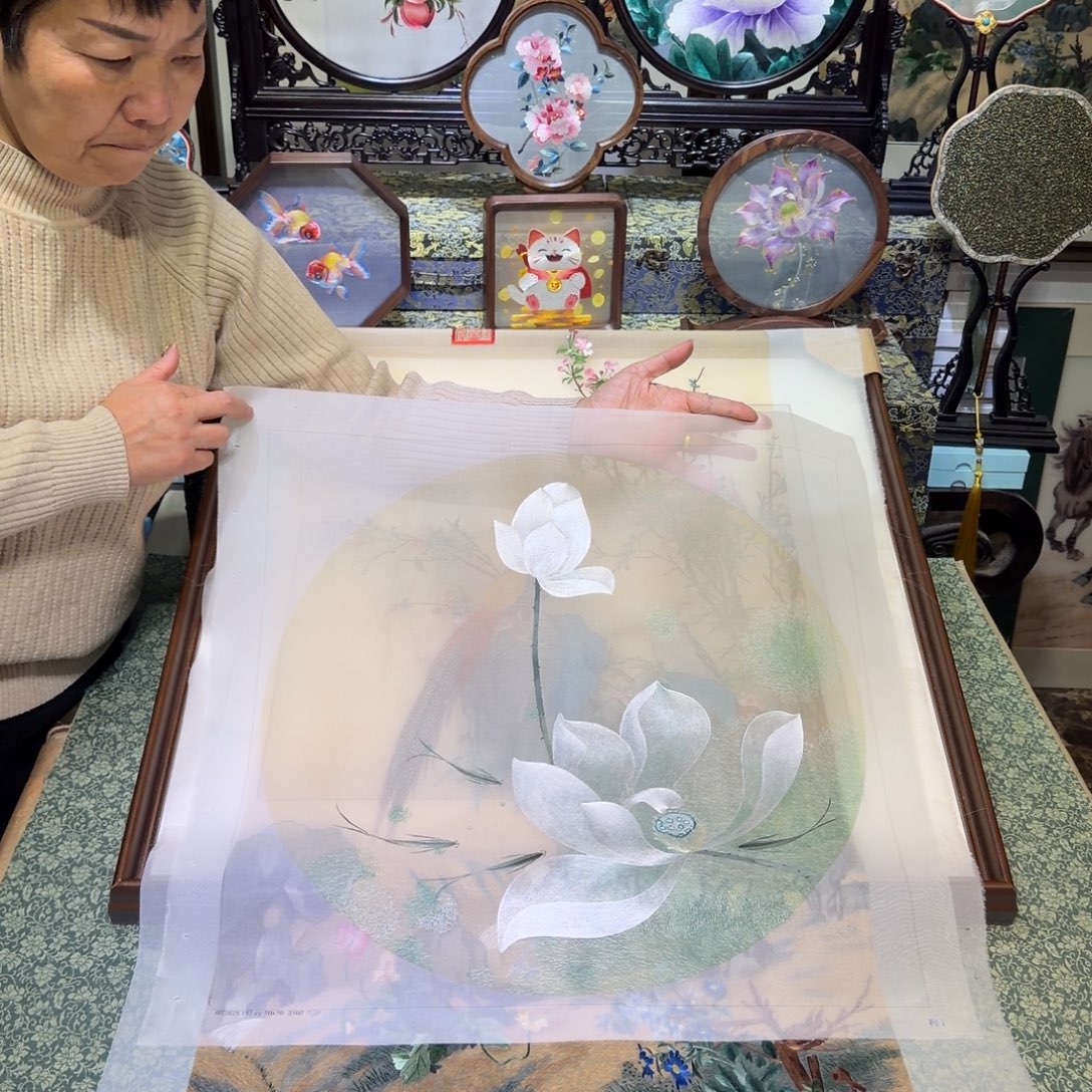 刺绣手工苏绣工艺