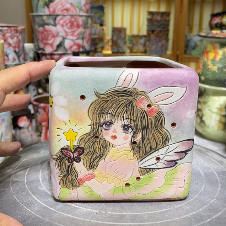 景德镇艺术手绘作品