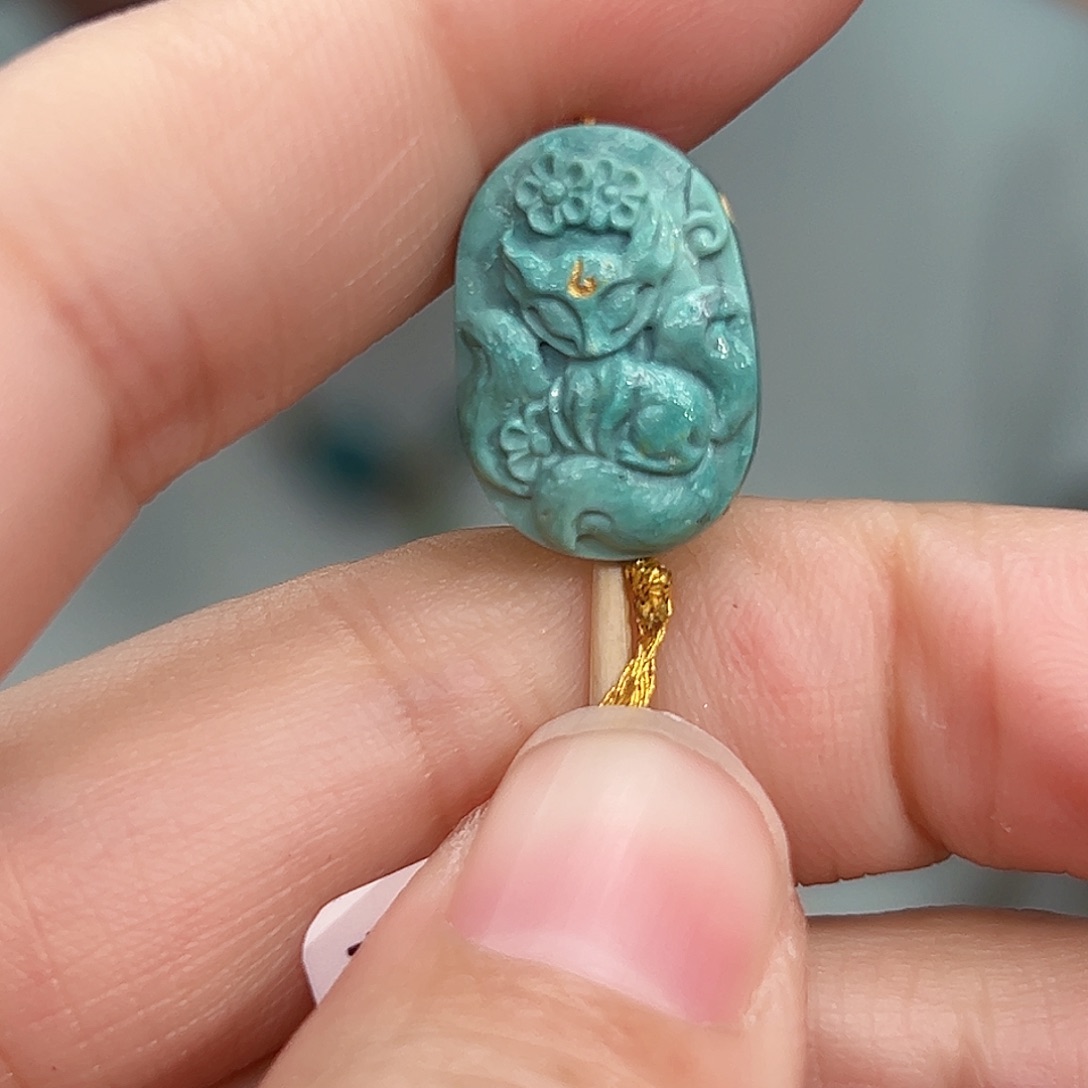 绿松石珠宝奇石未镶嵌