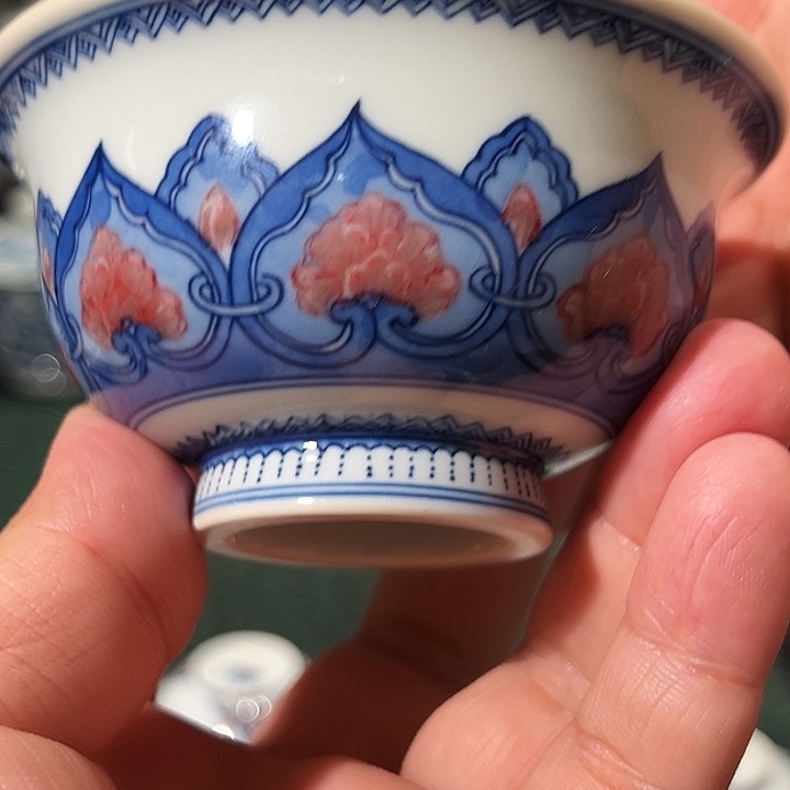 行*果微瑕臻玉古坊原矿孔雀石釉里红