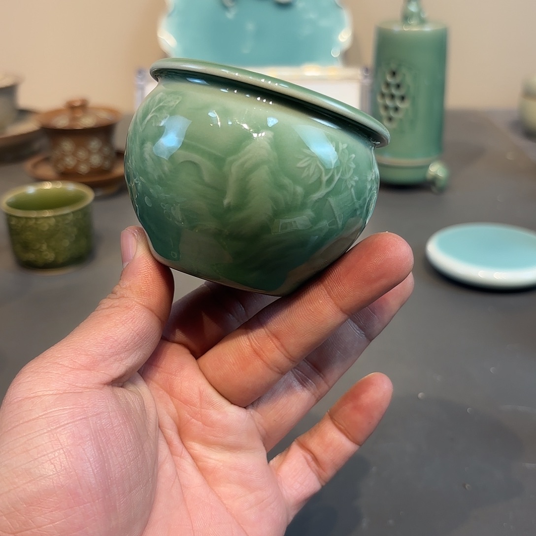 瓷片龙泉青瓷龙泉青瓷