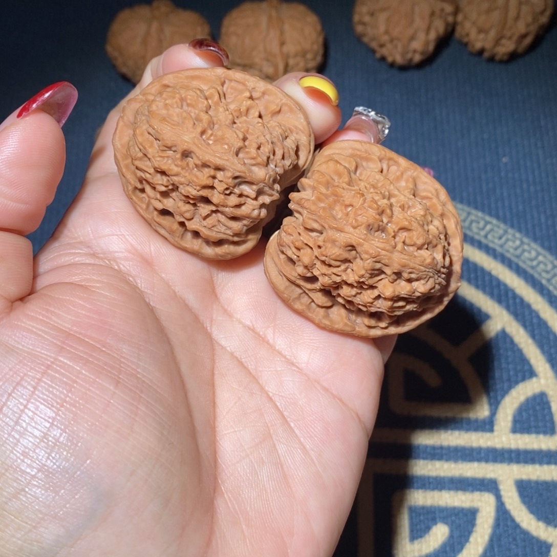 吊坠文玩核桃41尺全品南疆石