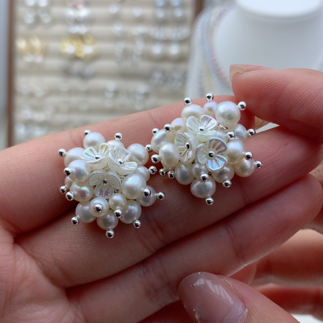 合金颈饰淡水珍珠