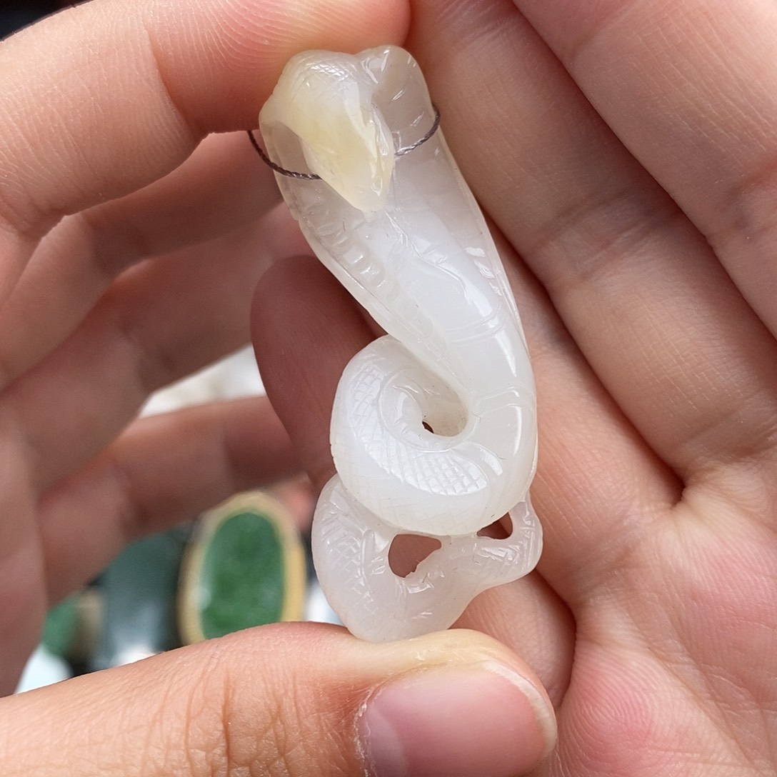 和田玉挂件未镶嵌