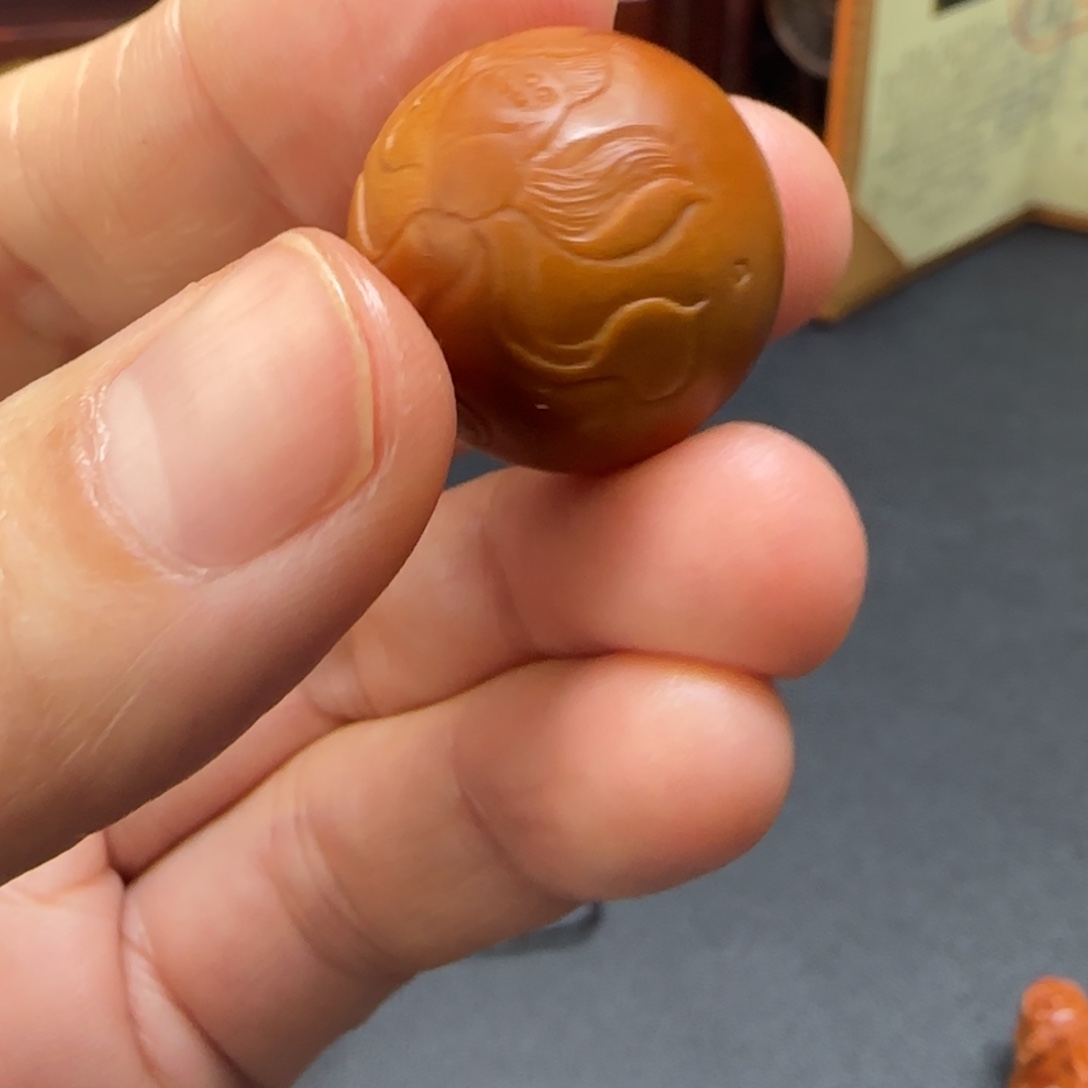 橄榄核手串/手链正圆光珠2.2