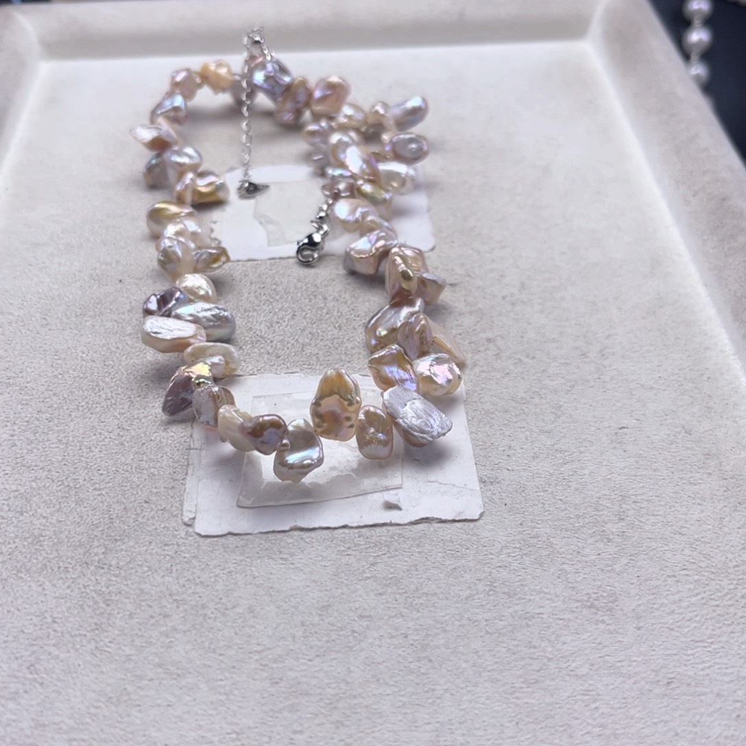 未镶嵌淡水珍珠项链【纯恬】