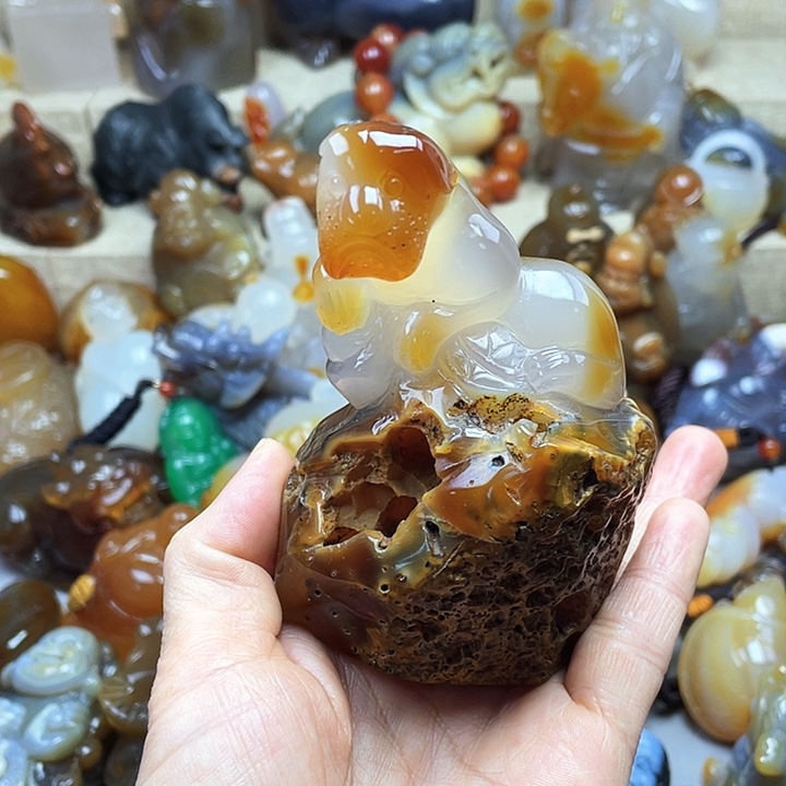 玛瑙/玉髓饰品未镶嵌