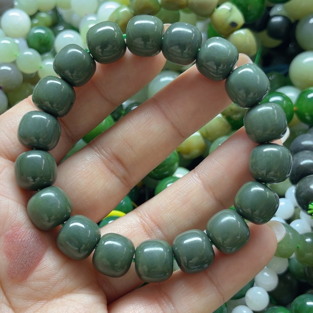 和田玉手链未镶嵌