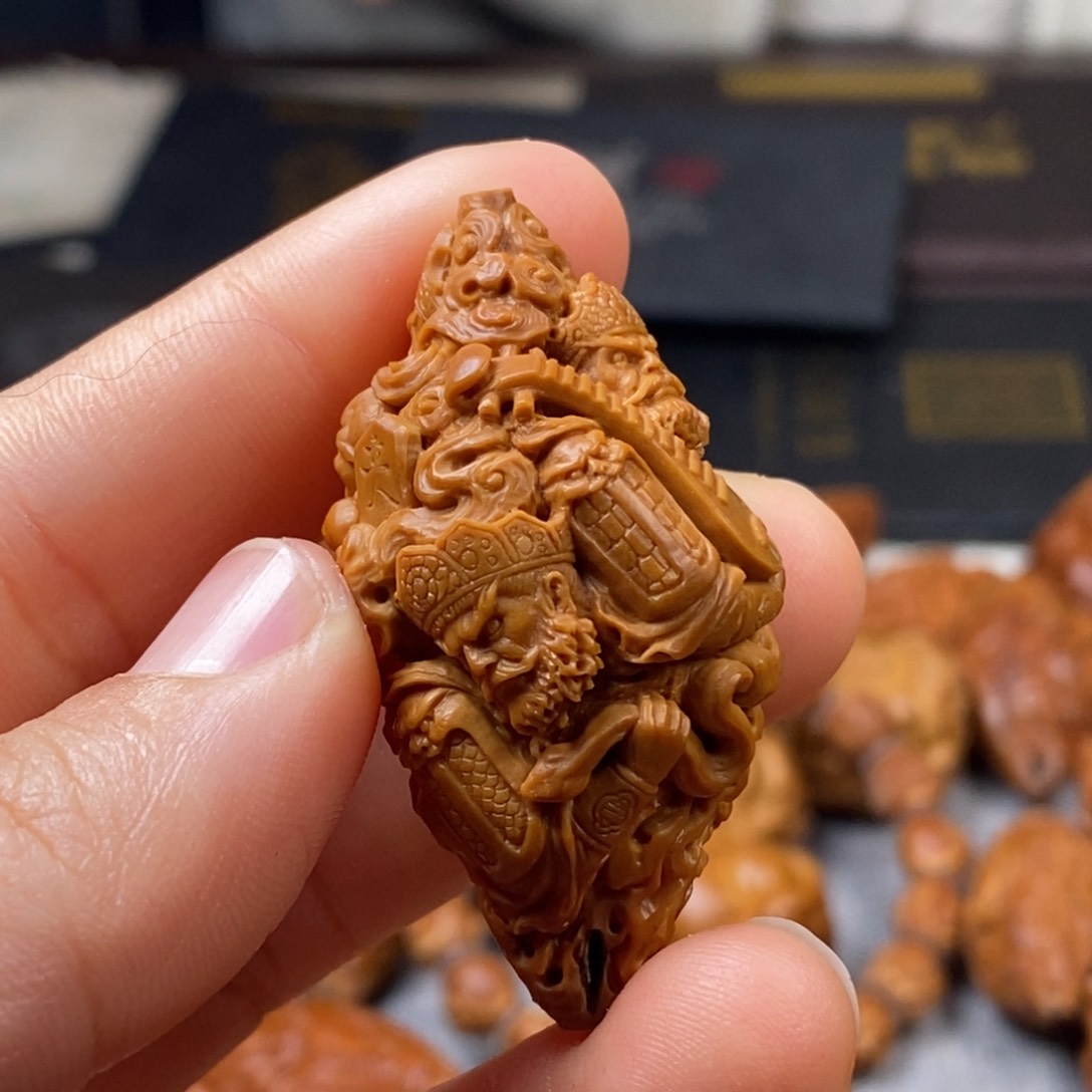 橄榄核手串/手链沉**语核雕单子