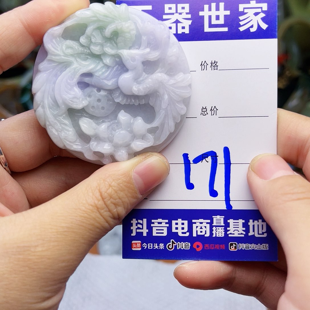 翡翠颈饰未镶嵌你