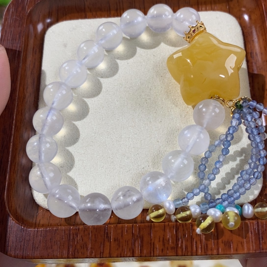 【闪购商品】未镶嵌琥珀裸石定制