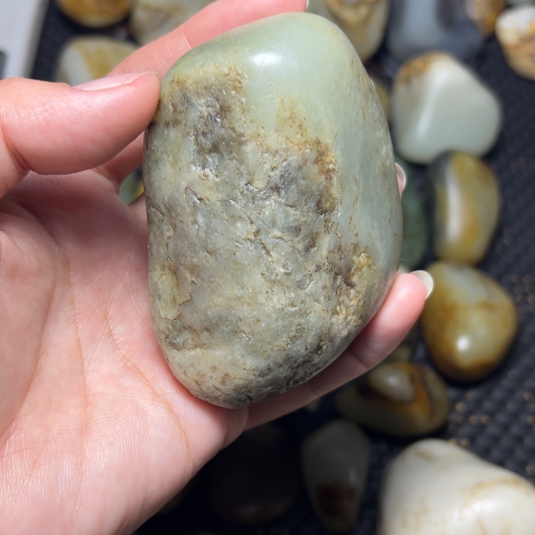 和田玉未镶嵌挂件11