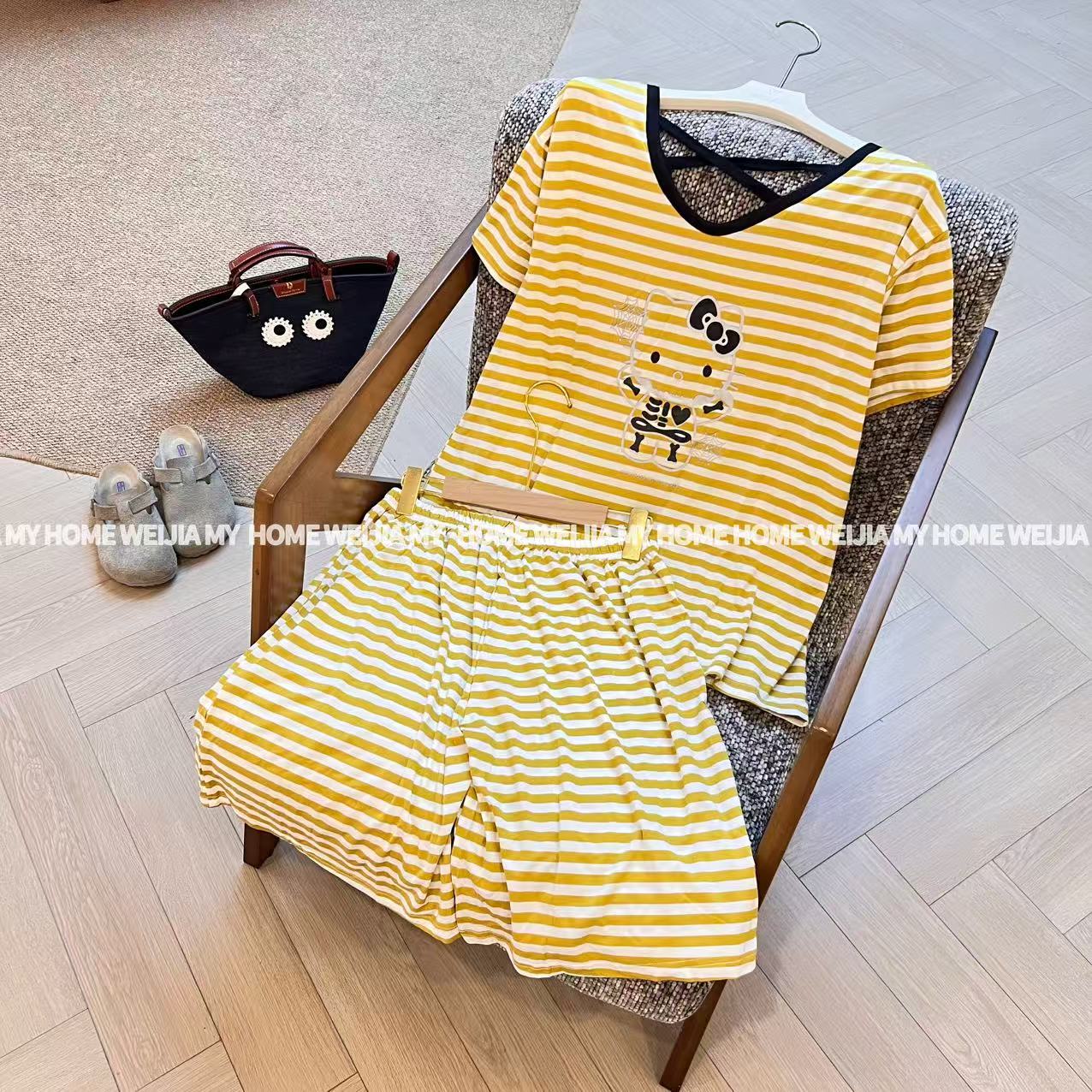 【WJ大码】夏款 丽 1117 家居套装（均码）