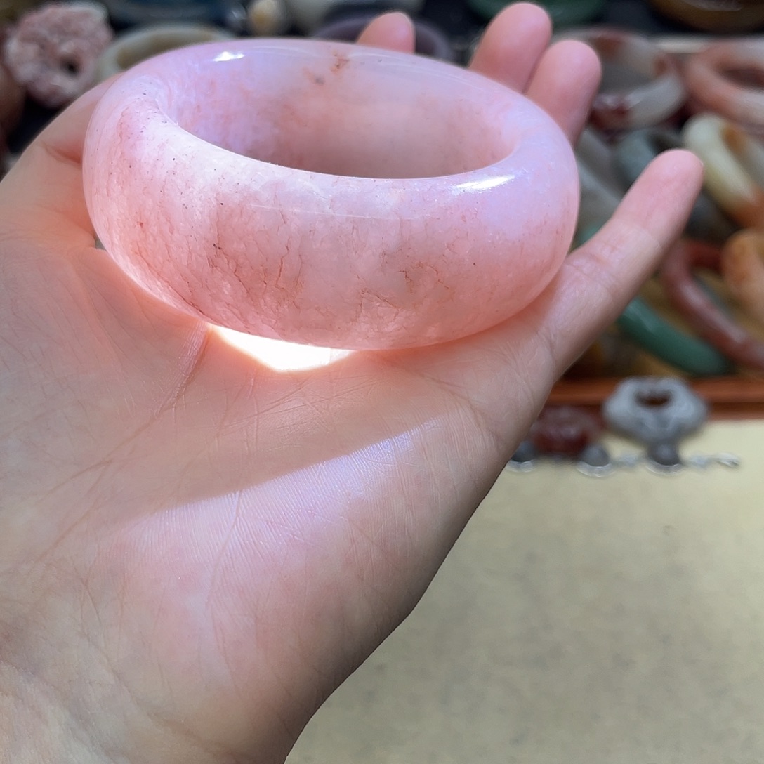 石英质玉圈口56未镶嵌