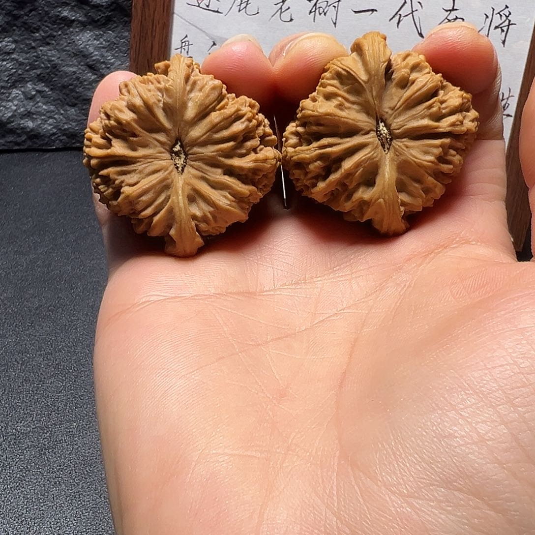 吊坠猴头核桃逐鹿南将石文玩核桃