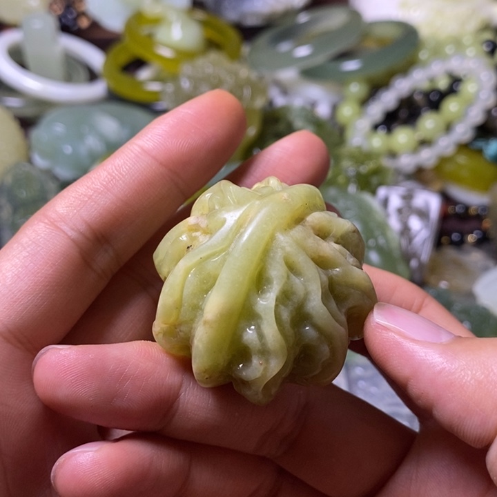 岫玉岫玉摆件未镶嵌