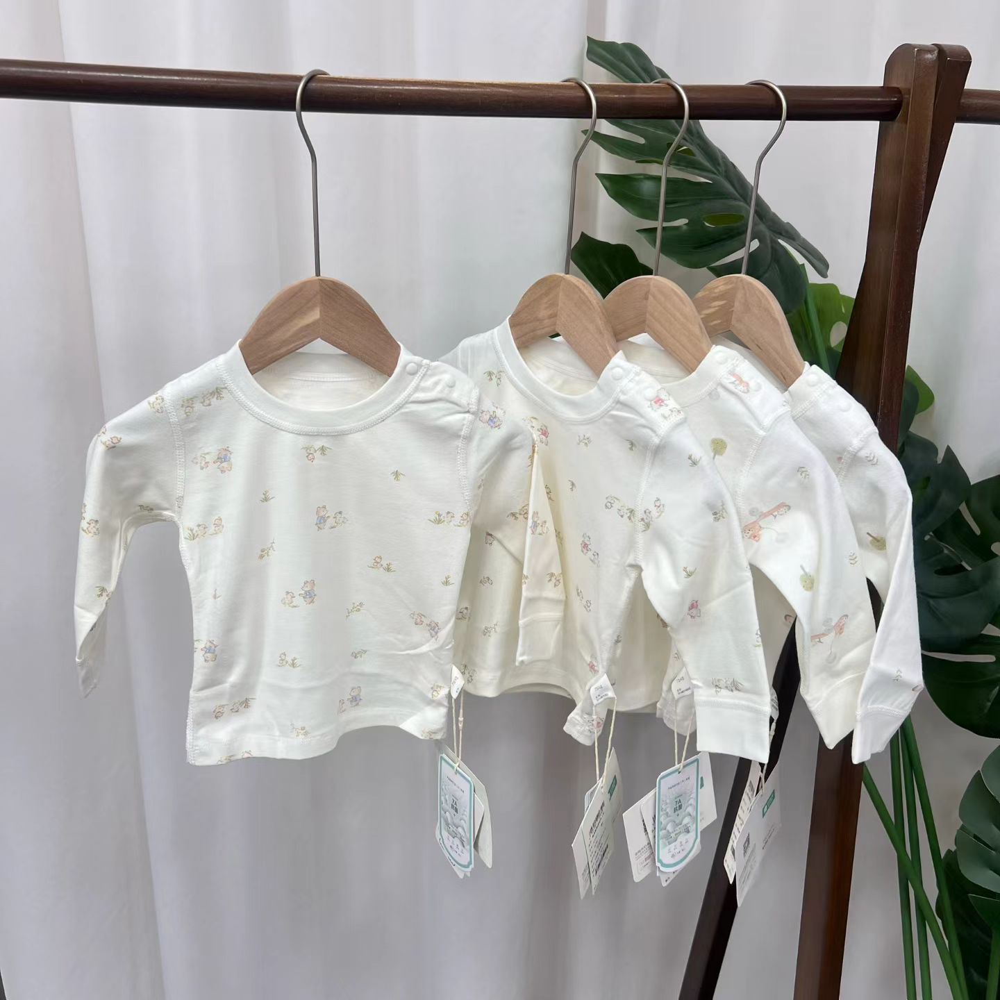 扣号直播间一码一物一拍no退no换婴儿衣服