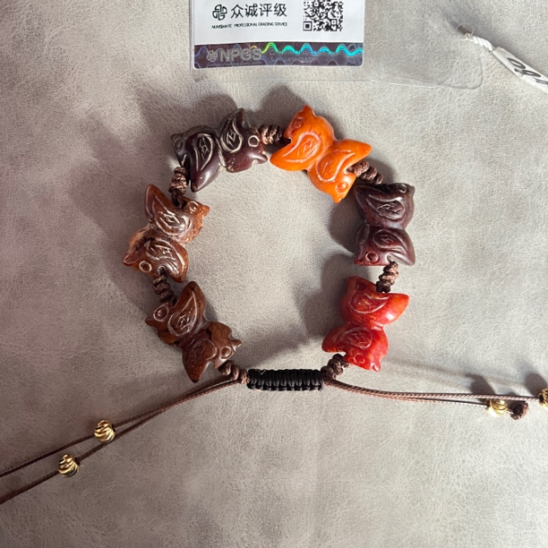 不规则玛瑙手串YZ2130（以直播间为准） [燕赵造物司］