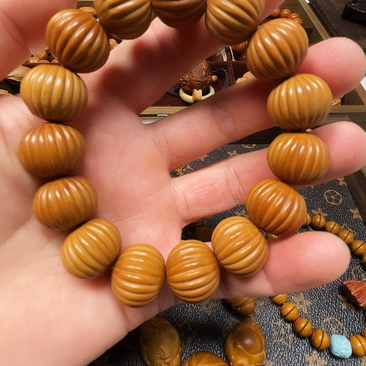 手串橄榄核精品橄榄核小南瓜