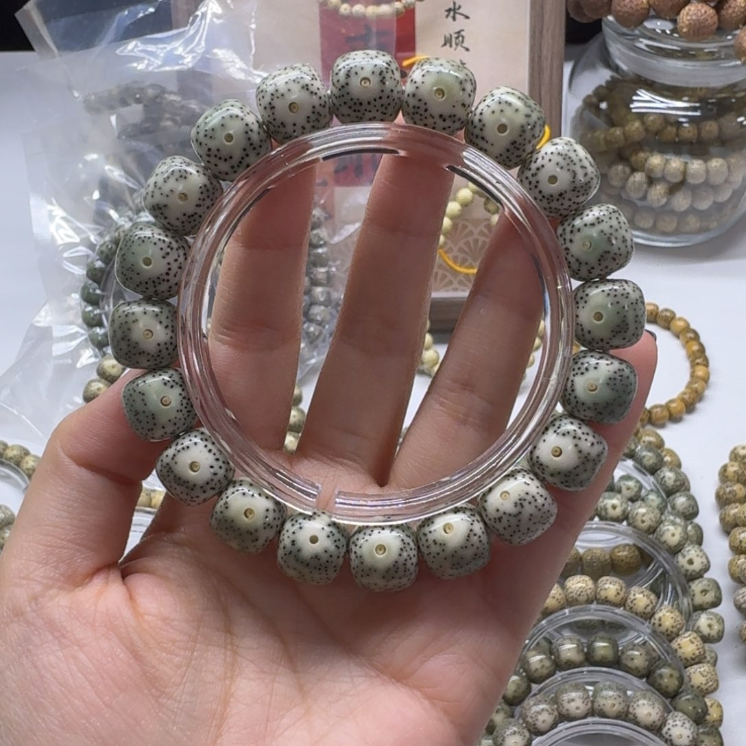 A***u星月菩提手串青花大眼睛