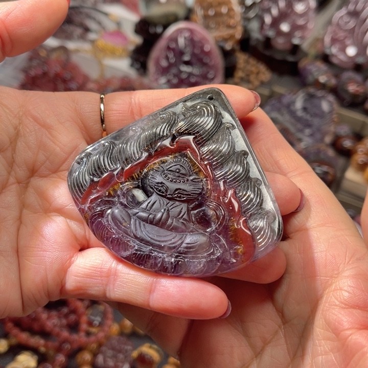 水晶颈饰未镶嵌订制