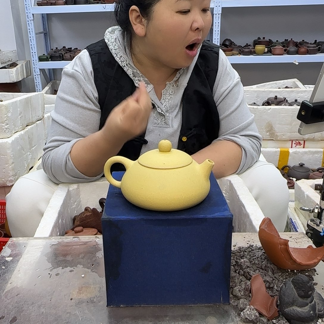 紫砂茶壶宜兴紫砂壶瑕疵处理