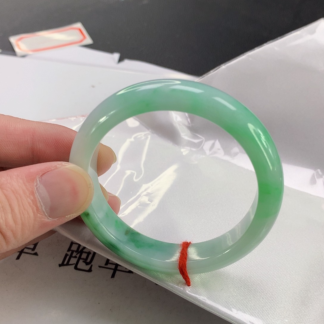 翡翠手镯未镶嵌101天然翡翠A货