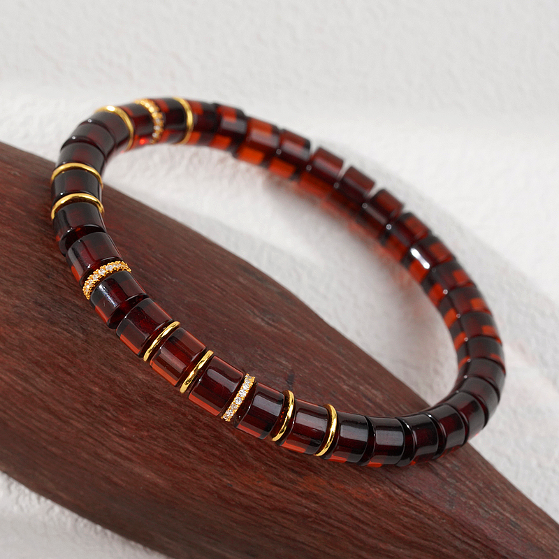 【康建 精工】血珀手串925（天然珠宝多样性发其一）