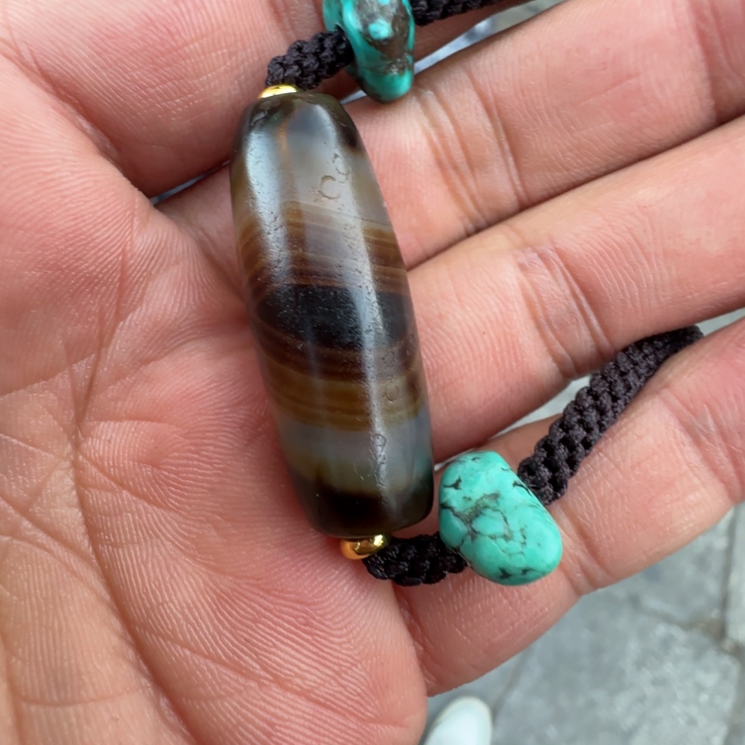 宝***爷玛瑙/玉髓未镶嵌颈饰