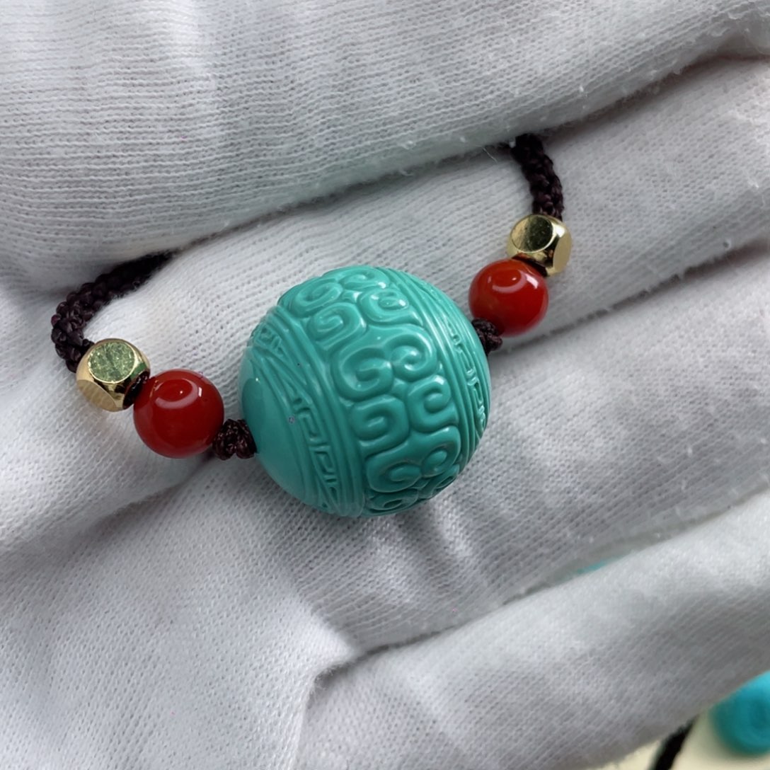 绿松石颈饰未镶嵌无**海卡18.3