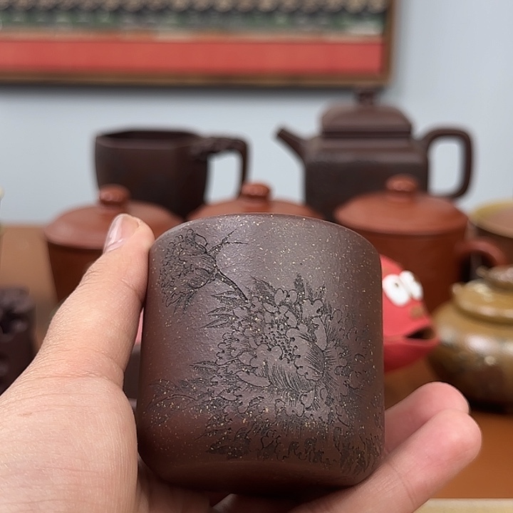 李建军老师紫玉金砂主人杯杯