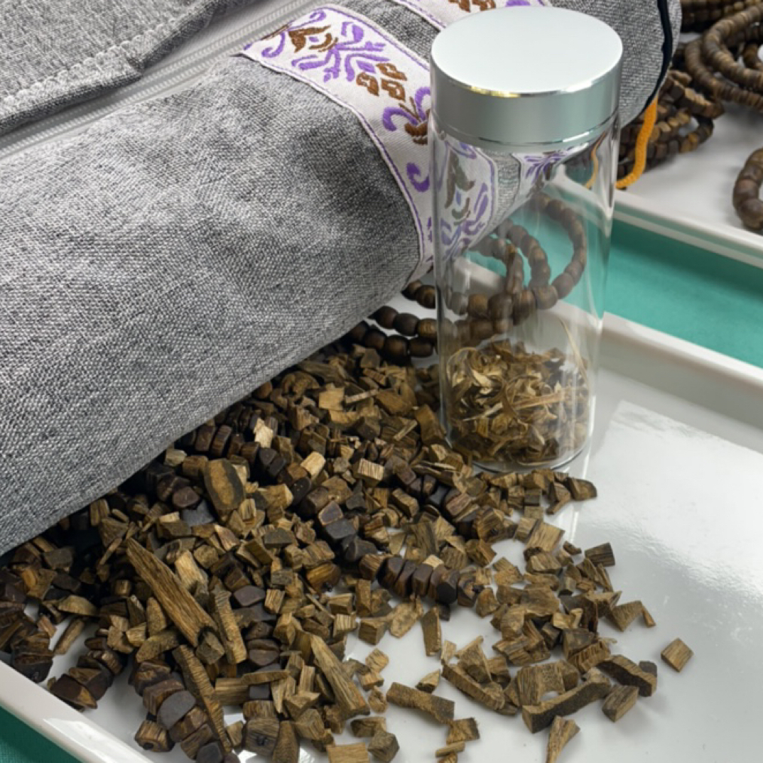 沉香奇楠沉香0.7古珠单圈