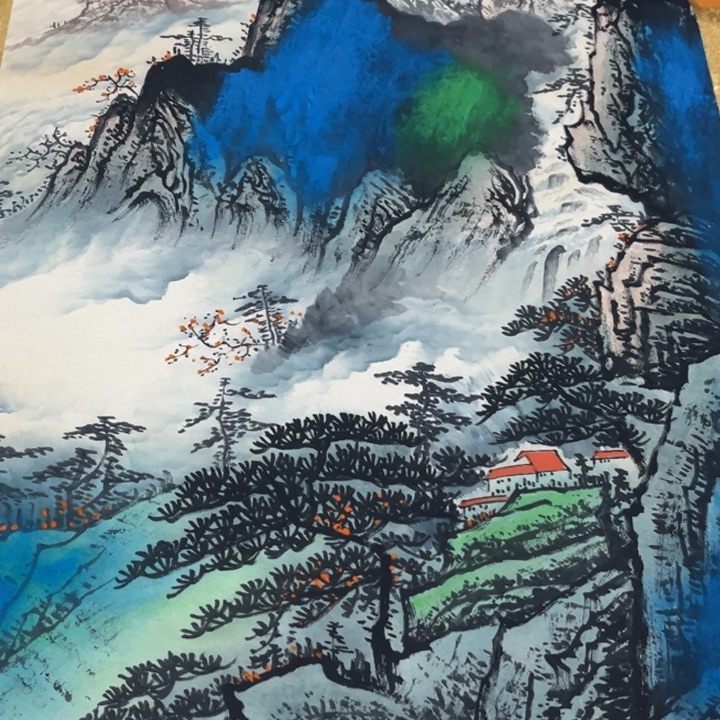 横款臻弘，字画，中堂