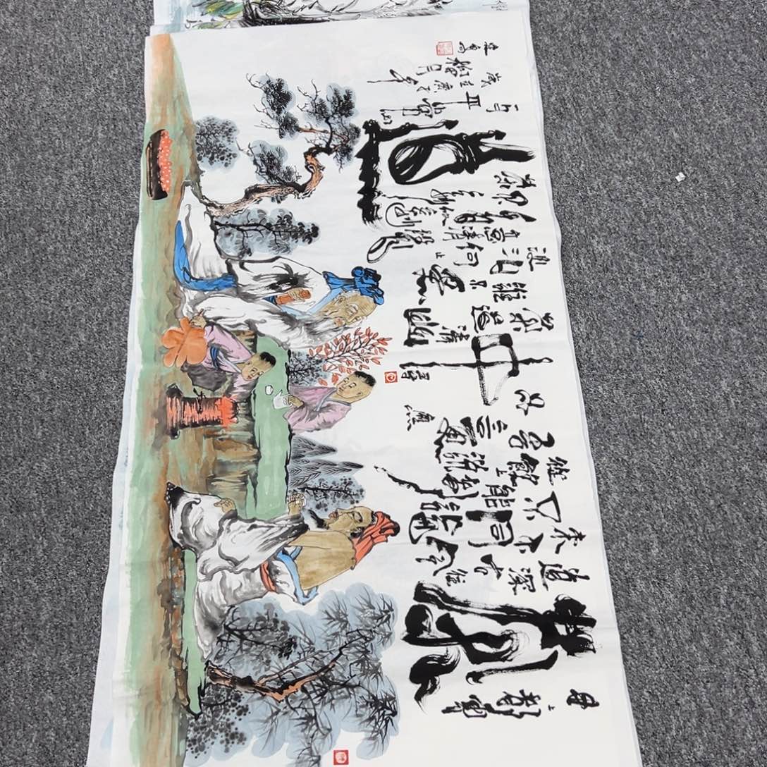 慧***㳒国画卖字画的小老板