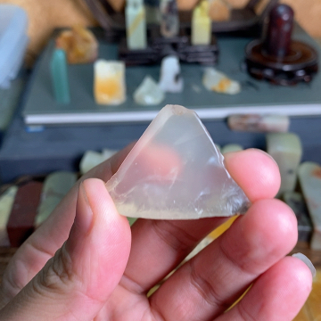 青田石印石石**林青田