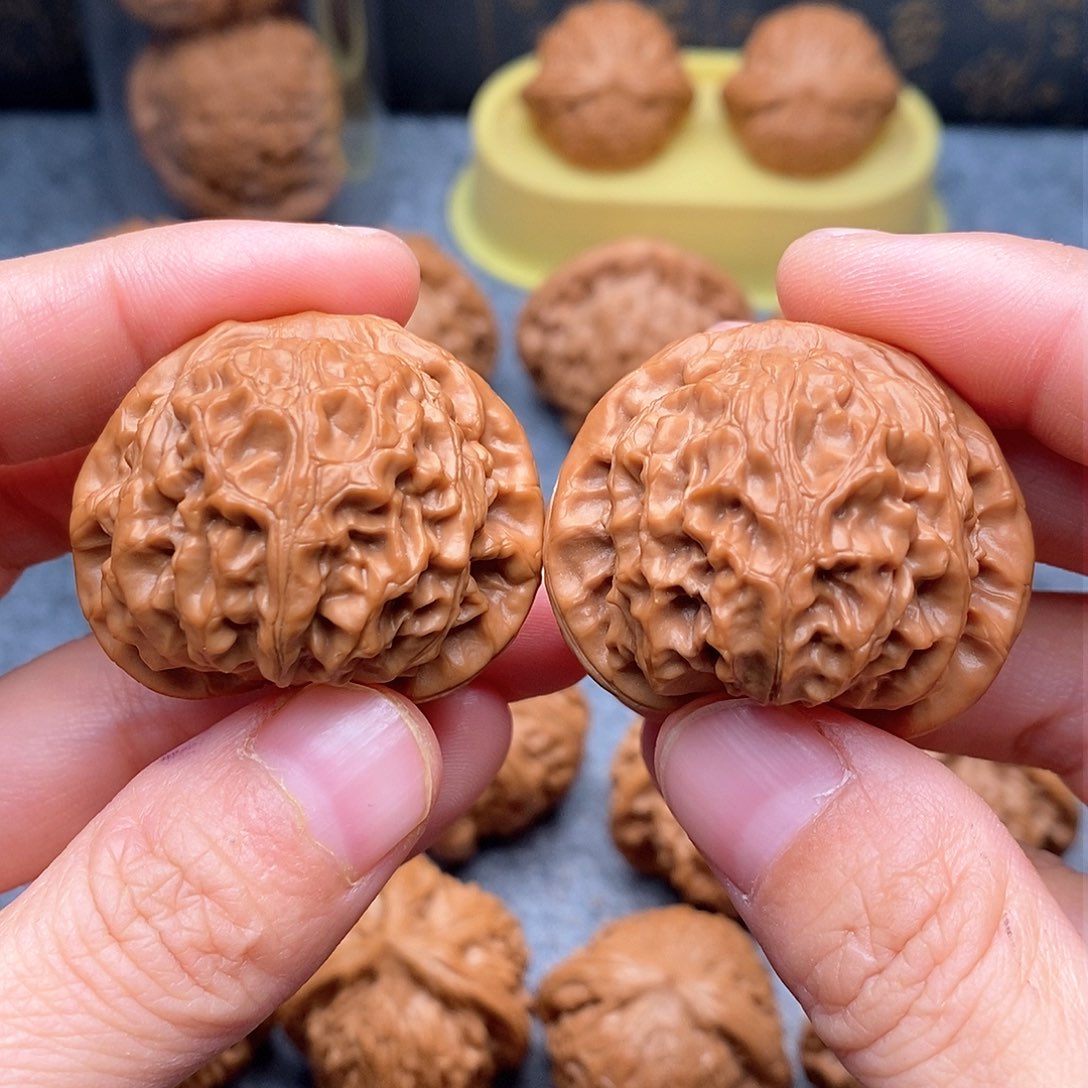 文玩核桃把件宫灯39全品