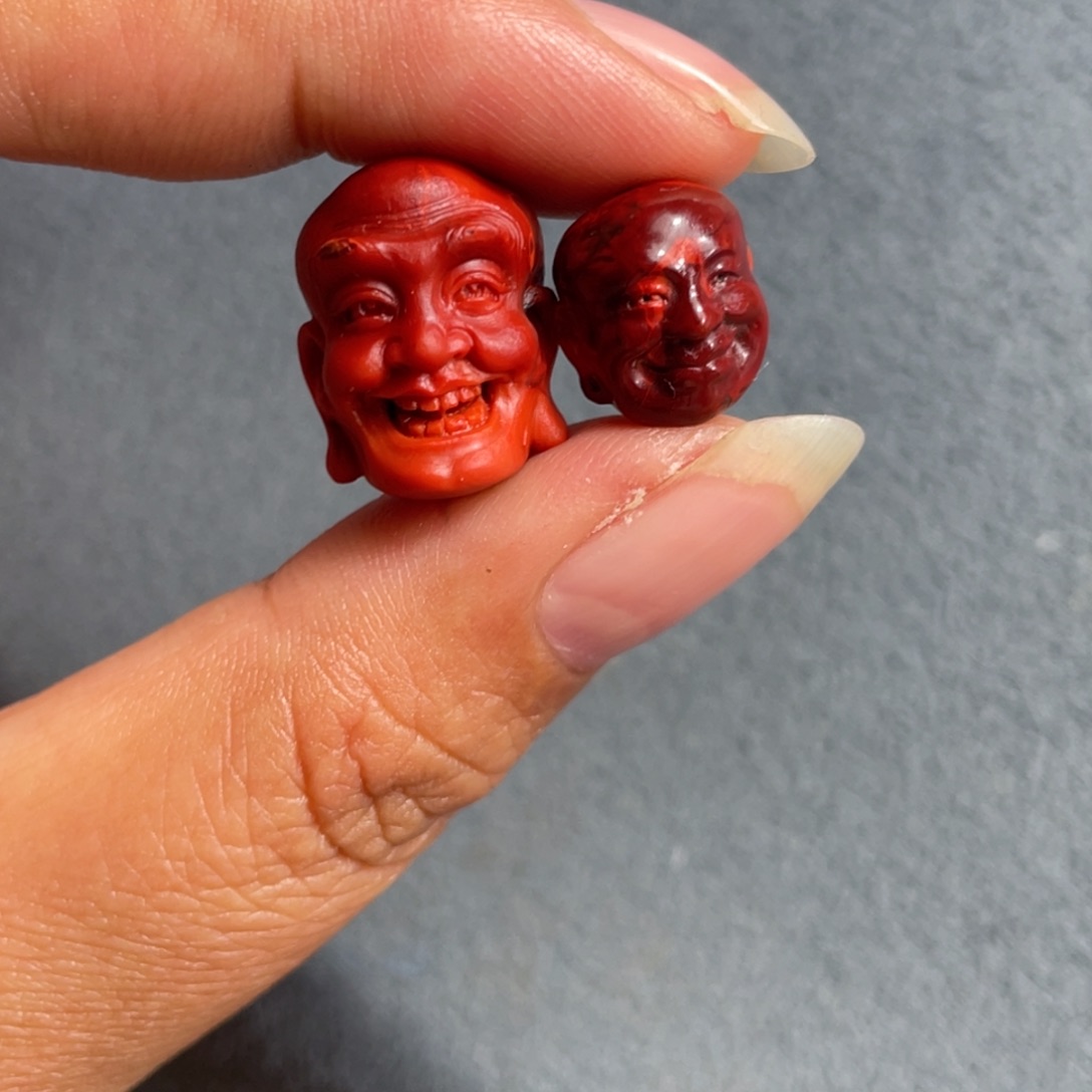 桃***剑定制南红玛瑙罗汉