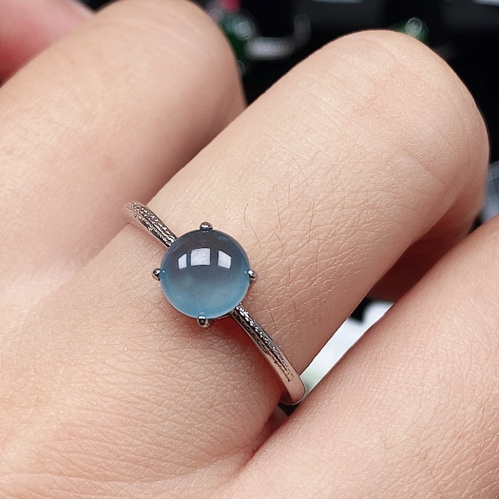 翡翠戒指未镶嵌戒指