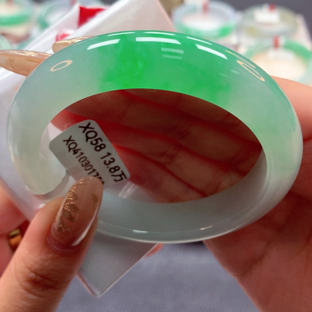 翡翠手镯未镶嵌22（51号）