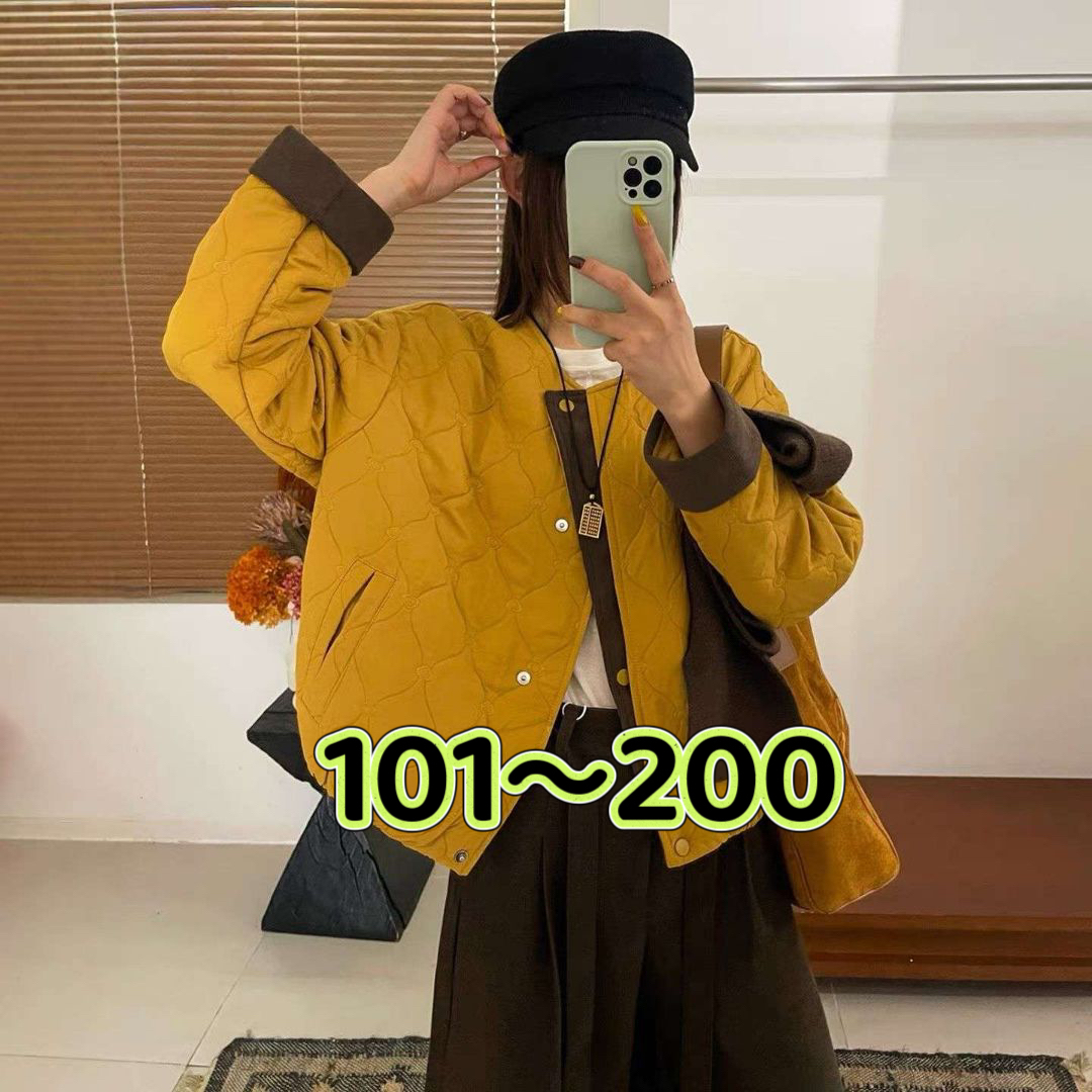 【101-200】冬季新款保暖时尚棉服