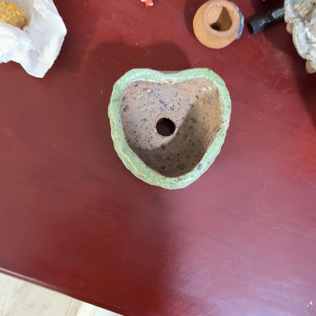 泥塑山*古镇炻陶花盆