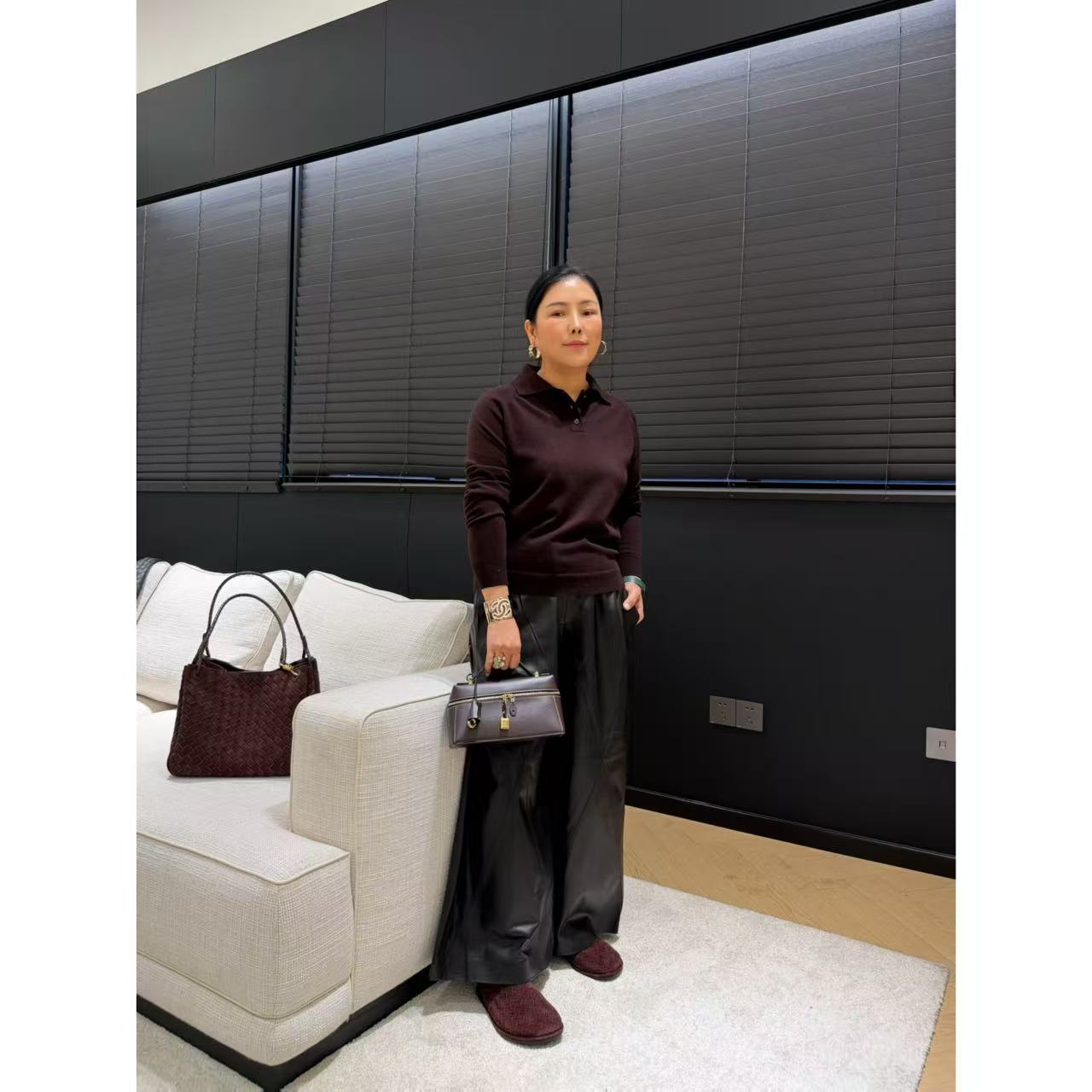 MY WANTS 25‘美拉德’秋冬新款慵懒风潮牌POLO针织毛衣DY3265